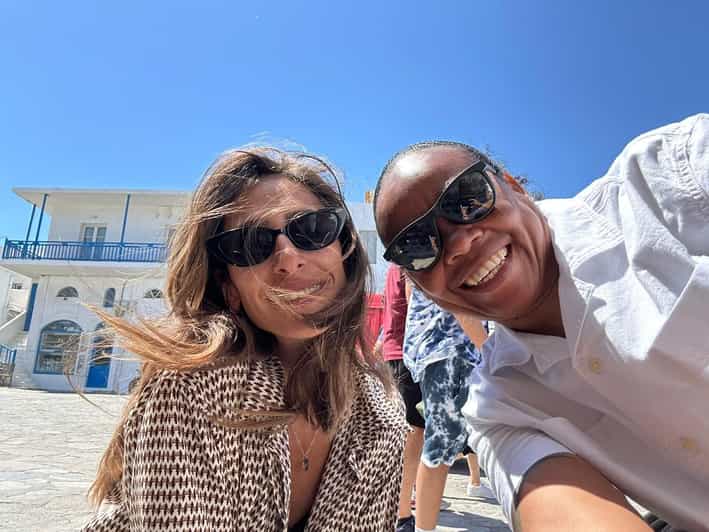 4Hour Mykonos Adventure Walk Town & Minivan Countryside Tour - Two hours inside Mykonos Town