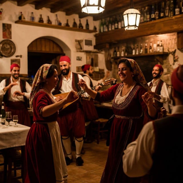 "A Night in Athens: Dinner and Music Under the Stars" - Ordering Greek food without surprises