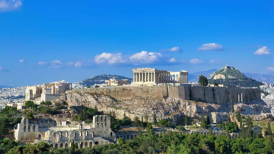 Acropolis: 3D representations & audiovisual self-guided tour - Myths, art, and the people behind ancient Athens
