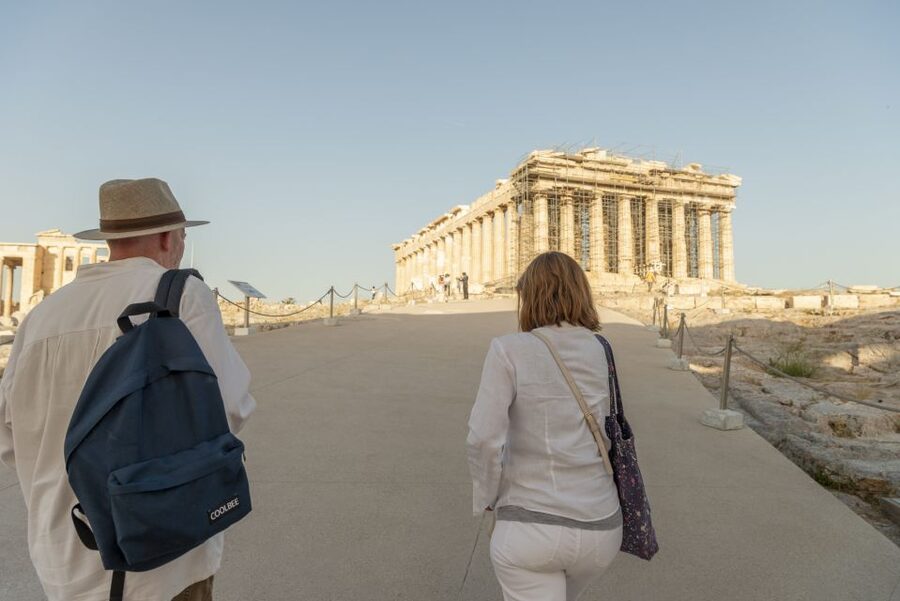 Acropolis & Acropolis Museum PRIVATE Expert led Guided Tour - The Propylaea and the Temple of Athena Nike