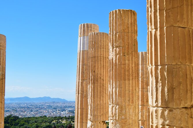 Acropolis Group Tour in German or Dutch - Passing through the Propylaea