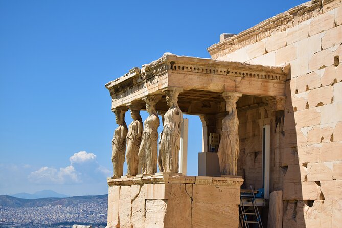 Acropolis Group Tour in German or Dutch - The Erechtheion and its famous Caryatids