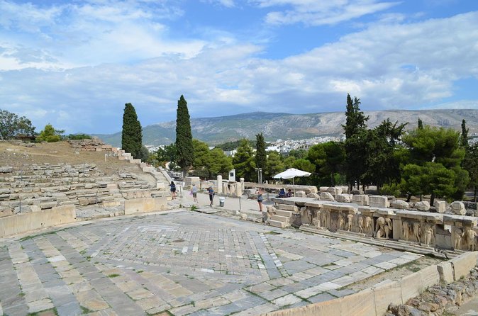 Acropolis of Athens, Parthenon and Acropolis Museum private tour with dinner - Walking the south slope to the Theatre of Dionysus
