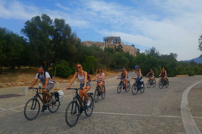 Acropolis & Parthenon Tour and Athens Highlights Bike tour - Picking up the bike on Athanasiou Diakou