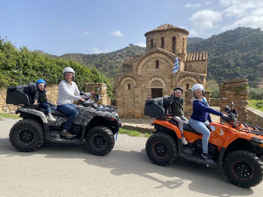 Agia Pelagia Crete Quad Bike authentic backland Tour - Riding out from Agia Pelagia