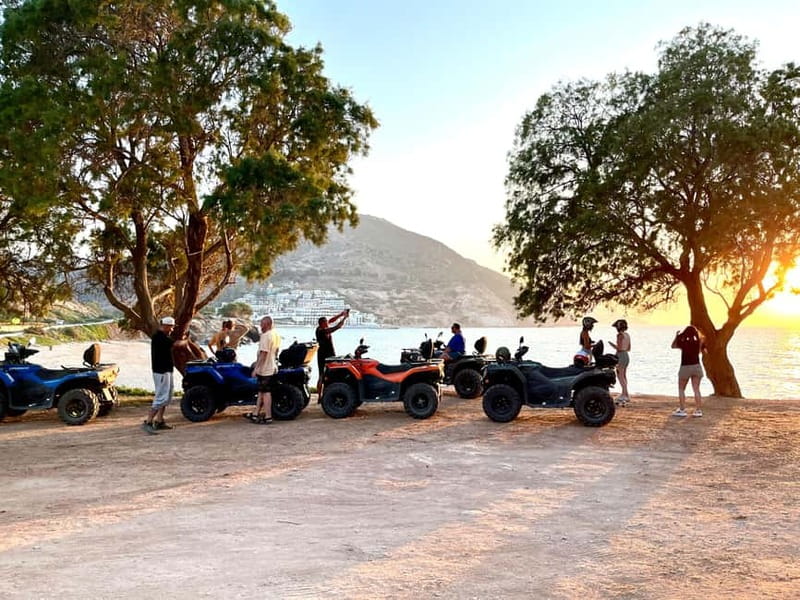 Agia Pelagia: Sunset or Morning Quad Tour & Ghost Town Visit - From Agia Pelagia to Crete’s abandoned hills
