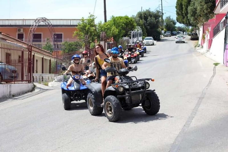 Agios Gordios: Corfu ATV Quad Tour with Lunch at Pink Palace - A Greek lunch with a view