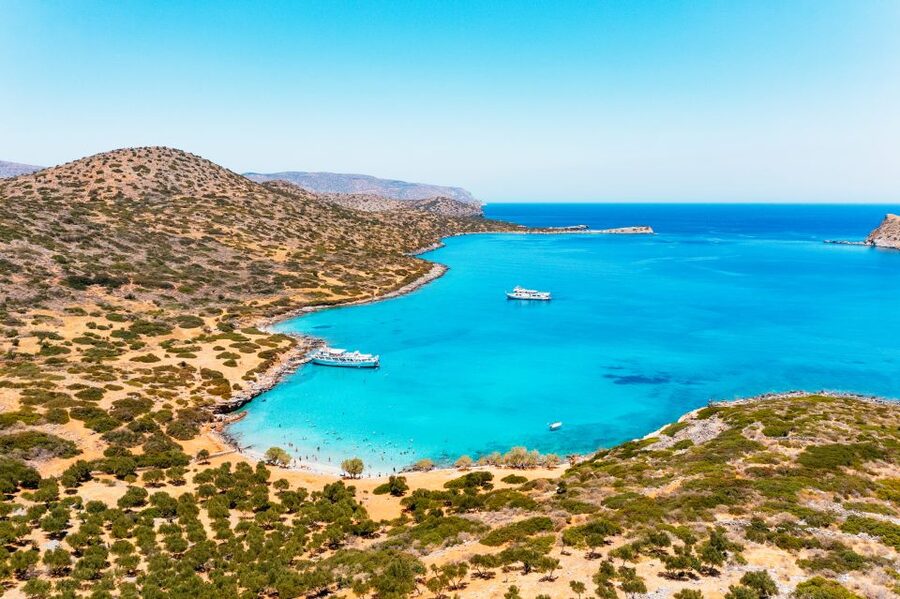 Agios Nikolaos: Boat Trip to Spinalonga with Swim Stop - Leaving Agios Nikolaos for Mirabello Bay