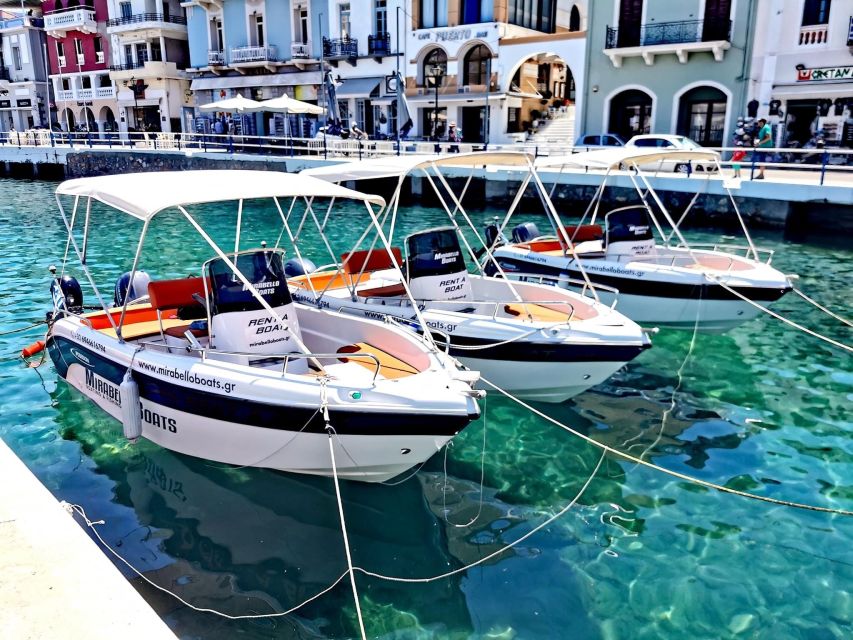 Agios Nikolaos: Motorboat or Speedboat Rental - How the four hours can unfold