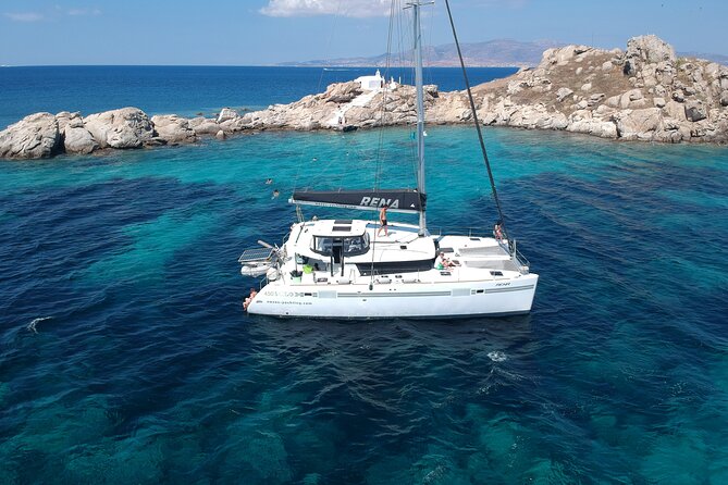 All-Inclusive Catamaran Day Cruise - Stop three: cliff jumping and open-water fun