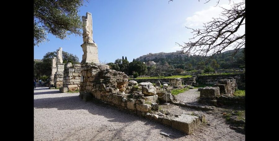 Ancient Agora: Audiovisual self-guided tour with 3D models - Key points at a glance
