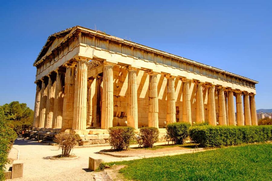 Ancient Agora: Audiovisual self-guided tour with 3D models - Entering a city of politics, trade, and debate
