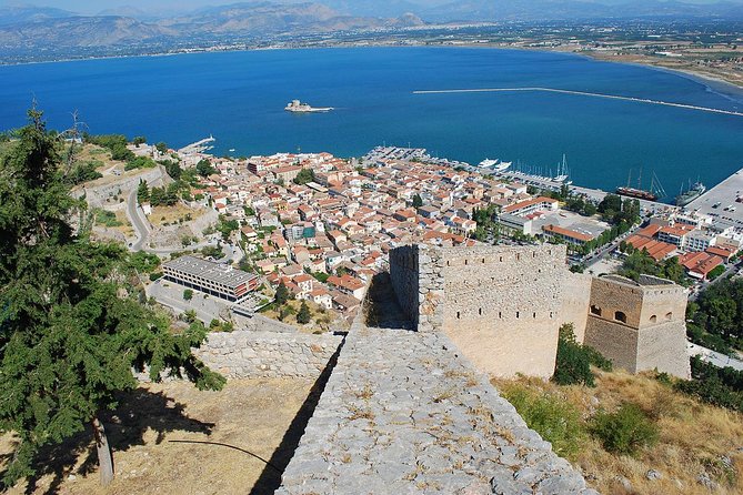 Ancient Corinth, Epidaurus, Nafplio full day private tour from Athens - The Temple of Apollo and Acrocorinth add scale