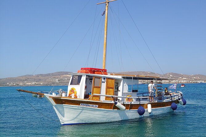 Antiparos & Despotiko Kaiki Cruise — Coves, Swim & BBQ - A Cycladic day that begins at Pounta