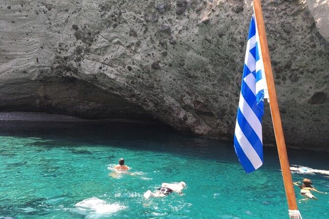 Antiparos & Despotiko Kaiki Cruise — Coves, Swim & BBQ - Food, drinks, and what to pack