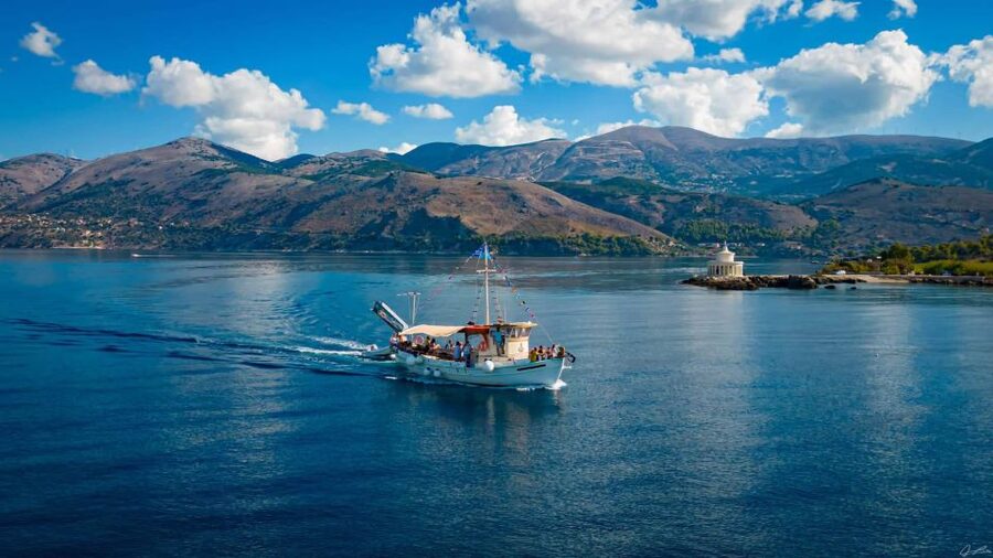 Argostoli: Full-Day Traditional Boat Cruise with Lunch - The boat setup suits mixed abilities