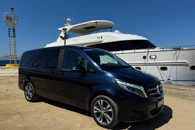 Arrival/Departure & Point to Point Transfer Services in Mykonos - Vehicle comfort, Wi-Fi, and the limits of the promise