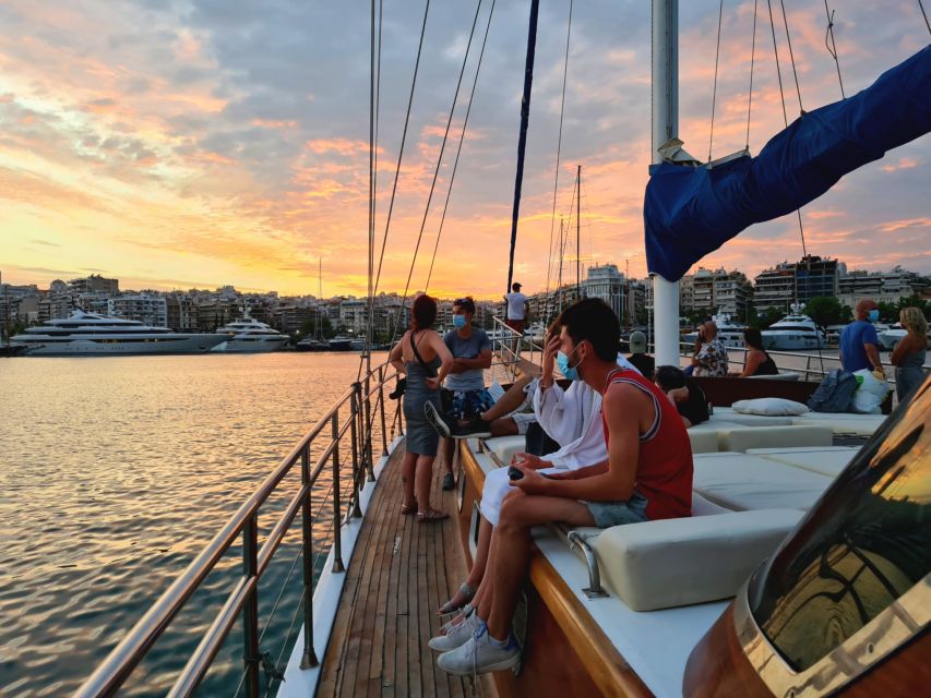 Athens: 3-Hour Sunset Cruise with Swim Stop, Snacks & Drinks - Practical tips for a smoother evening