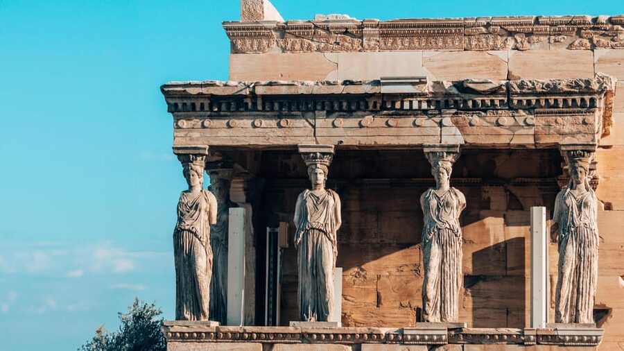Athens: Acropolis and Mythology Highlights Small Group Tour - Temple of Olympian Zeus from outside