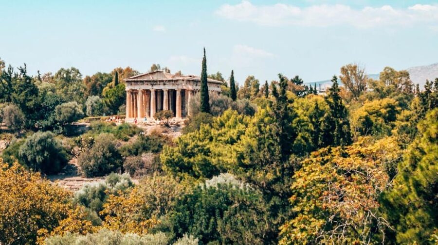 Athens: Acropolis and Mythology Highlights Small Group Tour - Theatre of Dionysus and the Sanctuary of Asclepius