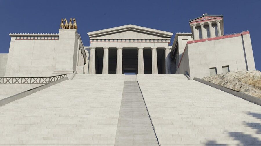 Athens: Acropolis Entry Ticket & VR Audio Guided Tour - The Parthenon and the main hilltop views
