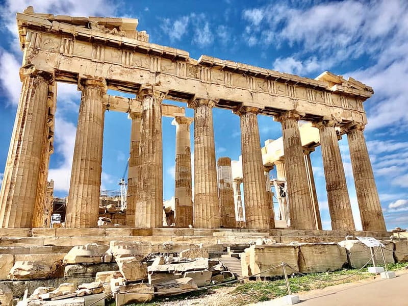 Athens: Acropolis Guided Tour in Spanish-Option Tickets - The Parthenon and Athens from above