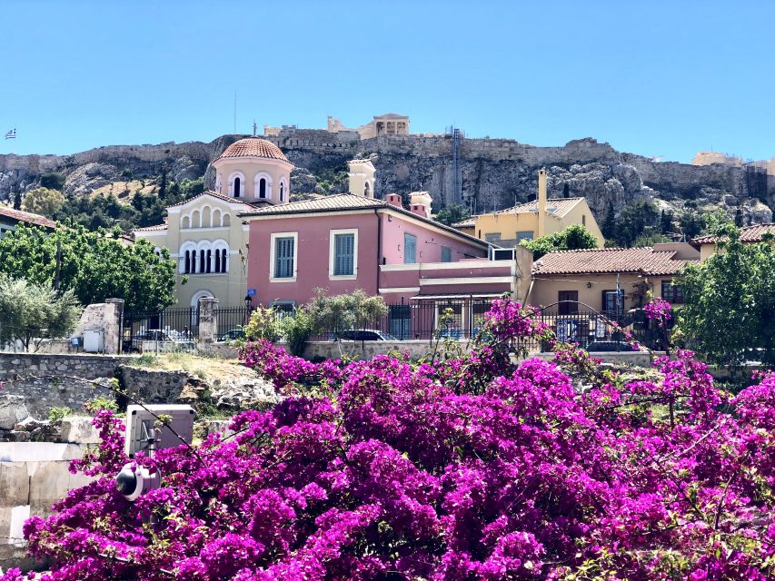 Athens:Acropolis - Historical Center Walking Tour in Spanish - Down into Plaka and the old center