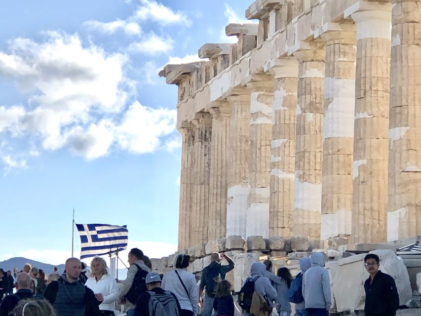 Athens:Acropolis - Historical Center Walking Tour in Spanish - The Tower of the Winds and Athens Cathedral