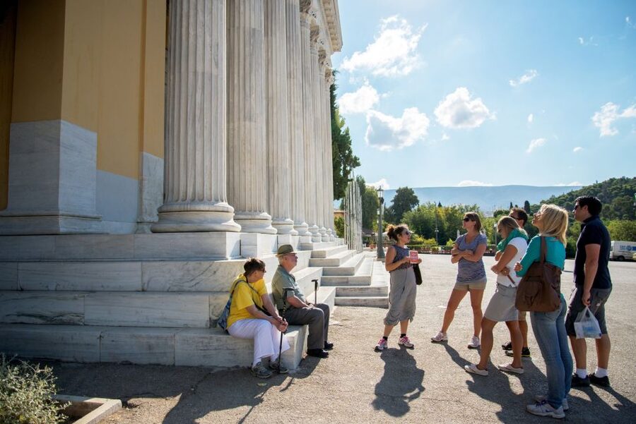 Athens, Acropolis & Museum Tour without Tickets - Plaka and the walk toward the Acropolis
