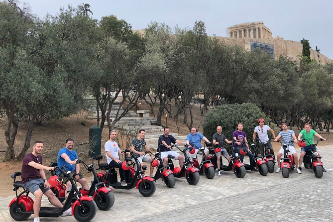 Athens Acropolis Official E-Scooter Guided Tour Fat E-Bike - Herod Atticus Odeon and the southern Acropolis slope