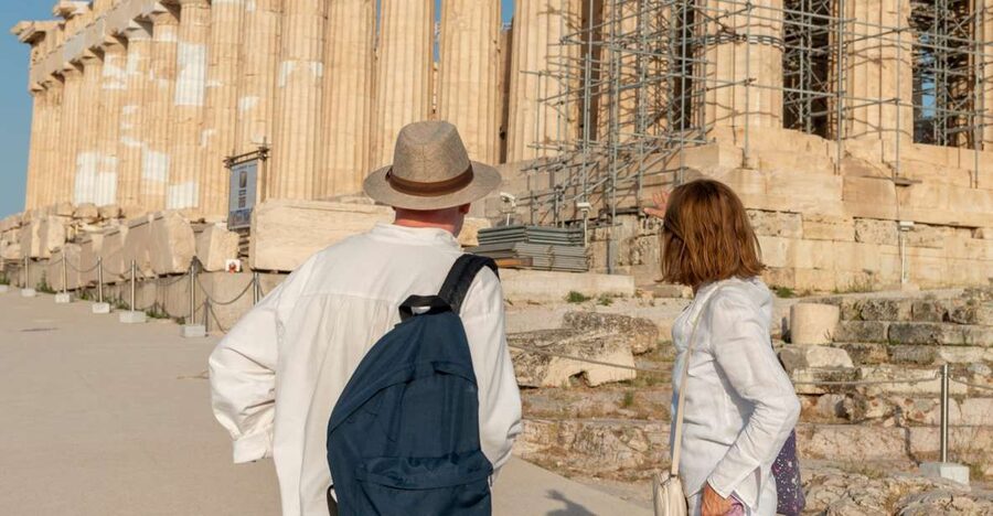 Athens: Acropolis & Plaka Neighborhood Private Walking Tour - Theater of Dionysus and the first stories of Greek drama