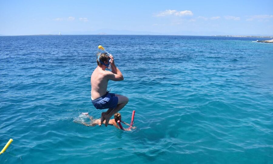 Athens: Aegina, Agistri & Metopi Swimming Cruise with lunch - Seating, swimming, and practical comfort