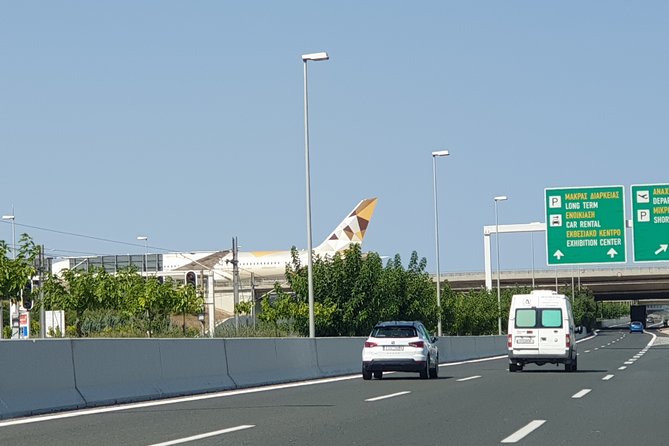 Athens Airport Private Transfer by Mercedes-Benz E Class Wagon to City Center - The ride into central Athens