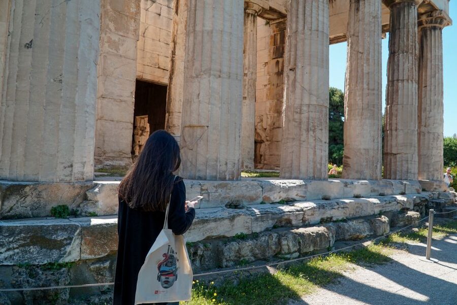 Athens: Ancient Agora E-Ticket and Audio Tour - Ending Near The Theatre Of Dionysus