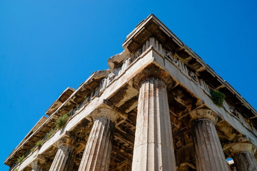 Athens: Ancient Agora E-Ticket and Audio Tour - Starting Beneath the Temple of Hephaestus