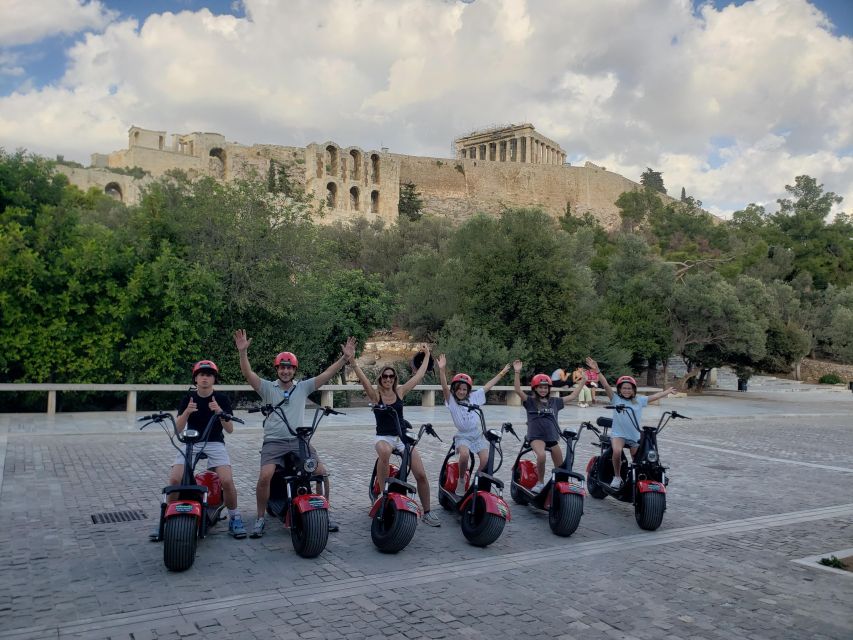 Athens: Award-Winning Acropolis Guided e-Scooter Tour - Key points to know before booking