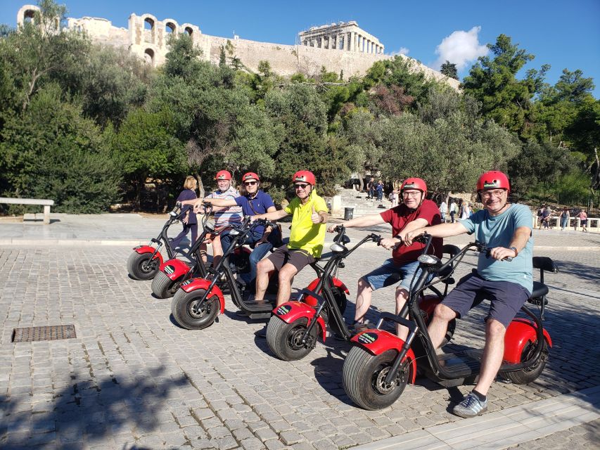 Athens: Award-Winning Acropolis Guided e-Scooter Tour - Areopagus and Pnyx: where the ideas get serious