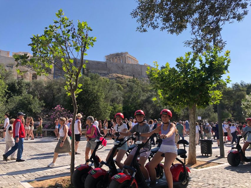 Athens: Award-Winning Acropolis Guided e-Scooter Tour - Thiseio and Agia Marina
