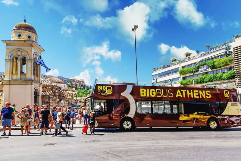 Athens: Big Bus Hop-on, Hop-off Tour by Open-Top Bus - Key points to know before you board