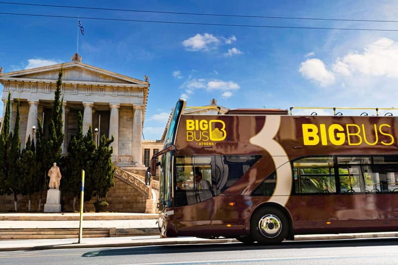 Athens: Big Bus Hop-on, Hop-off Tour by Open-Top Bus - Seeing Athens from Syntagma Square to the Acropolis