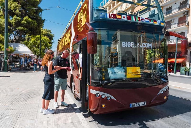 Athens: Big Bus Hop-on, Hop-off Tour by Open-Top Bus - The green route along the Athens Riviera