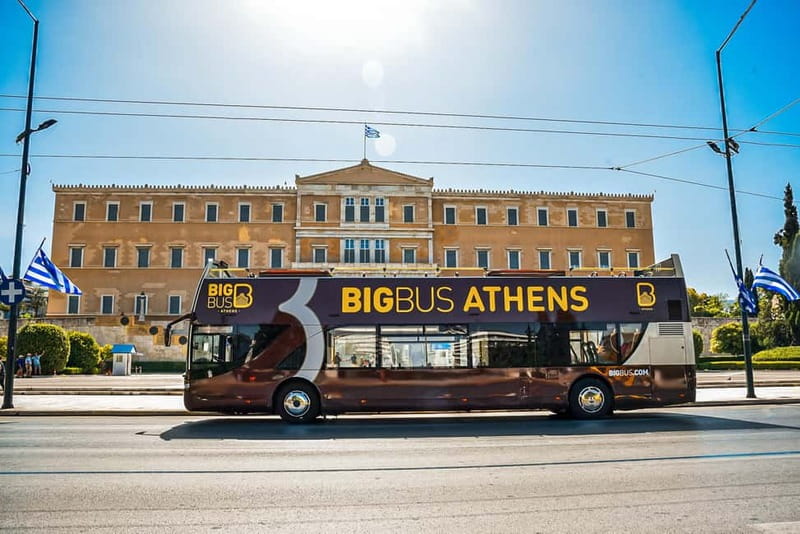 Athens: Big Bus Hop-on, Hop-off Tour by Open-Top Bus - What each major Athens stop adds
