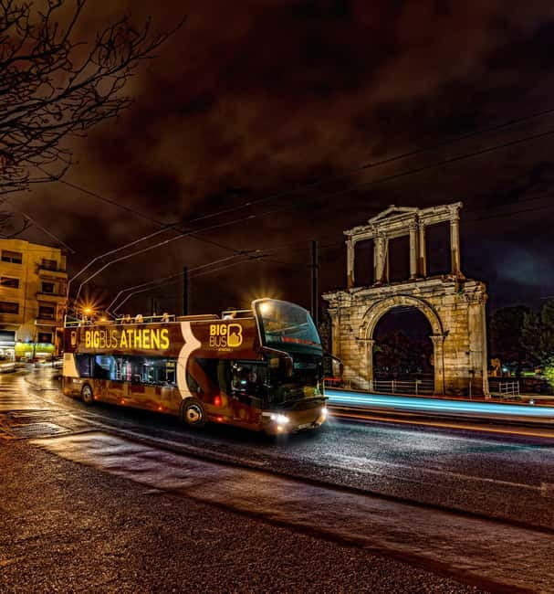 Athens: Big Bus Panoramic Night Tour by Open-Top Bus - Key points at a glance