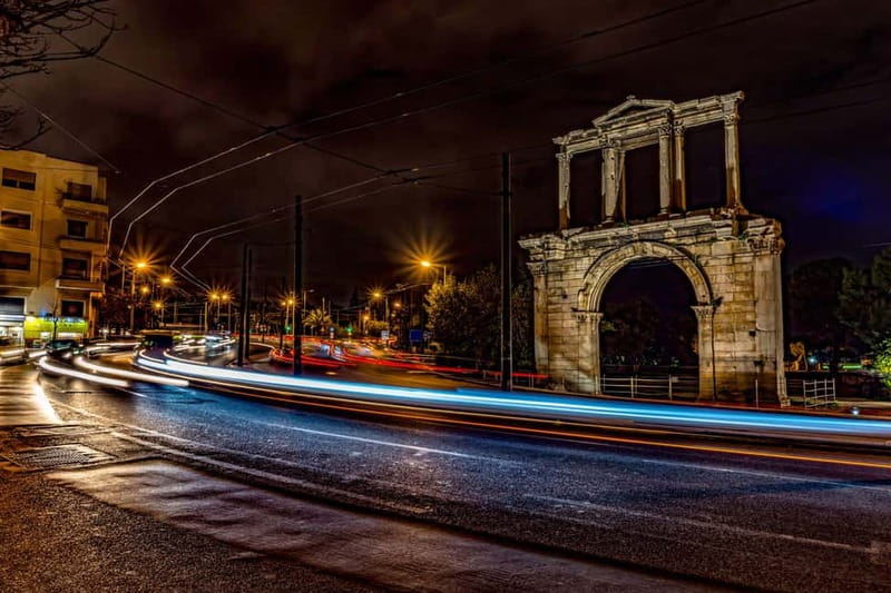 Athens: Big Bus Panoramic Night Tour by Open-Top Bus - Olympian Zeus and Hadrian’s Arch