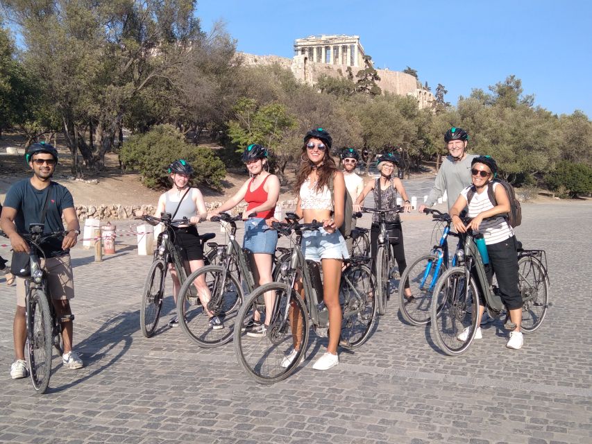 Athens: Bike Tour with Acropolis & Parthenon Visit - Ancient Athens beside the bike path