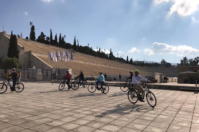 Athens by E-Bike: Monuments, Food & Transfers (Cruise Tour) - Cycling through the National Garden