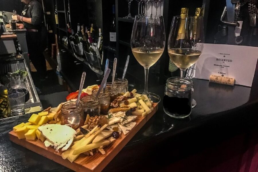 Athens by Night: Sightseeing, Spirits, and Food - Peinirli in the narrow streets