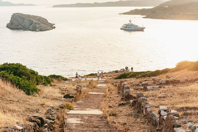 Athens: Cape Sounion and Poseidon Temple Sunset with Audio Guide - Thorikos theater and the old silver mines