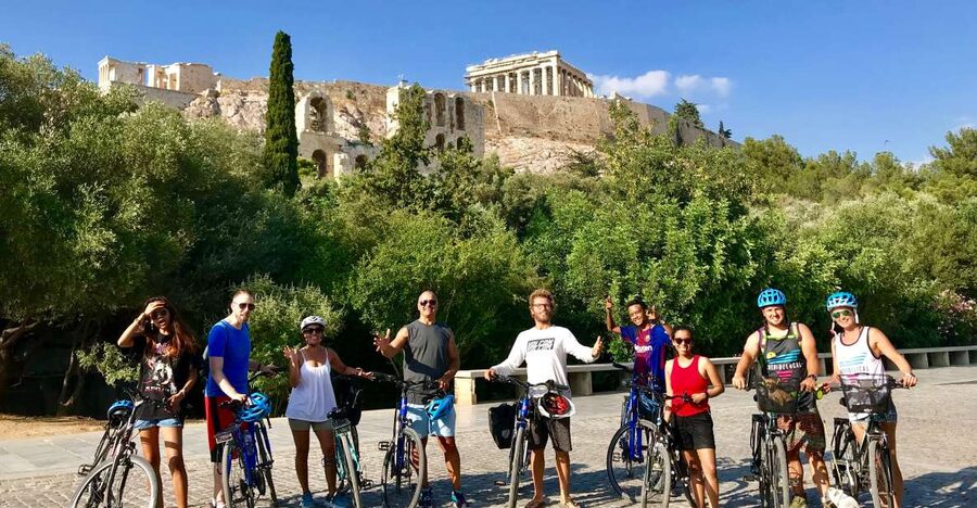 Athens: City Highlights Bike tour - Monastiraki, Plaka, and the central Athens rhythm