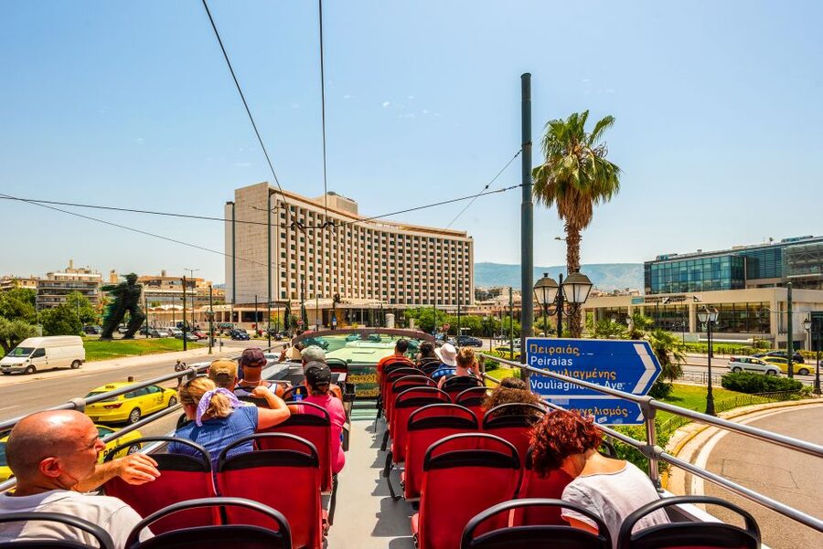 Athens: City Sightseeing Hop-On Hop-Off Bus Tour - What the upper and lower decks are really like